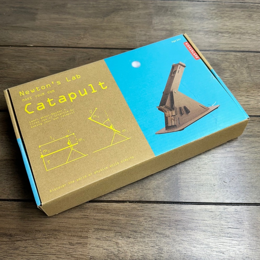 Newton's Lab DIY Physics Catapult By Kikkerland BACK TO SCHOOL Science